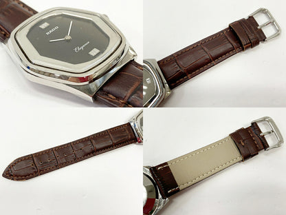 RADO 70s Elegance Brown Silver Watch Size ONE SIZE