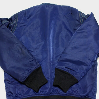 DIESEL Denim Paneled Blouson Navy Size S