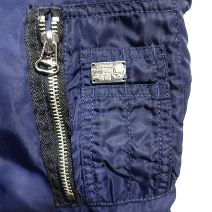 DIESEL Denim Paneled Blouson Navy Size S