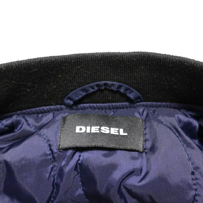 DIESEL Denim Paneled Blouson Navy Size S