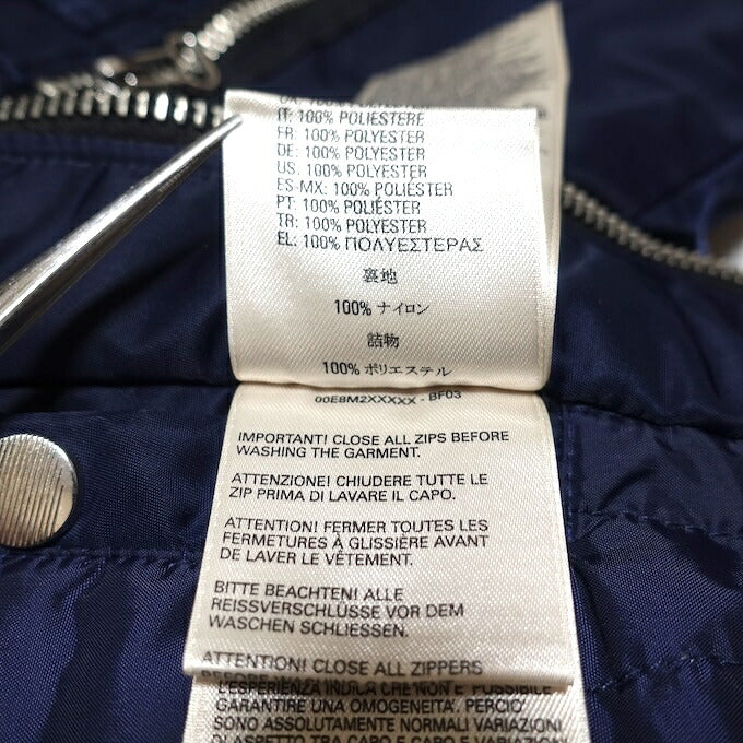 DIESEL Denim Paneled Blouson Navy Size S