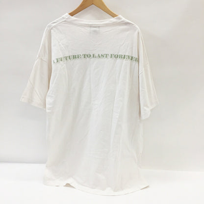 SAINT MICHAEL Money Print T-Shirt White Size XXL