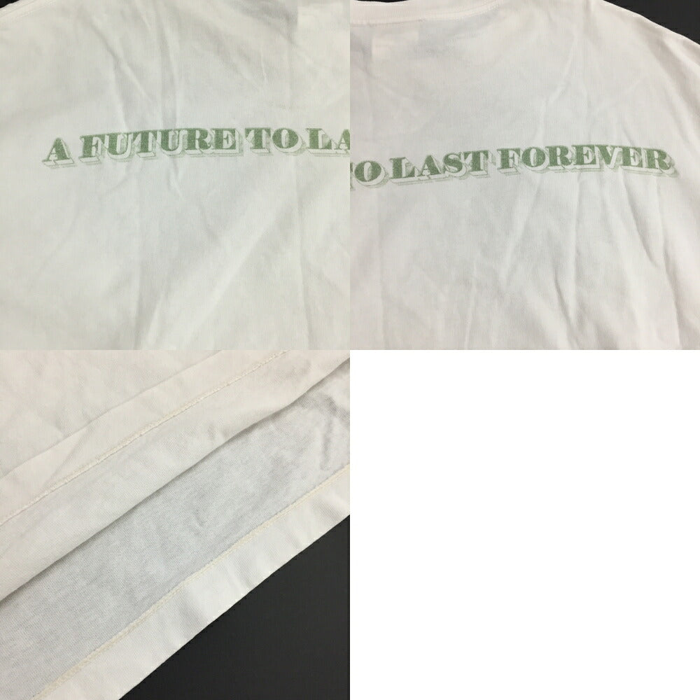 SAINT MICHAEL Money Print T-Shirt White Size XXL