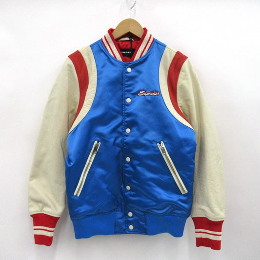 DIESEL L-HARU Tricolor Bomber Jacket Multi Size XS