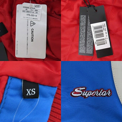 DIESEL L-HARU Tricolor Bomber Jacket Multi Size XS