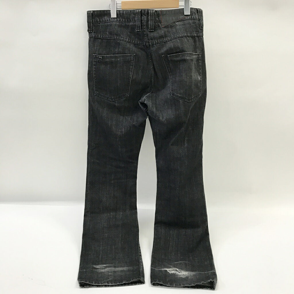 Y-3 K0M001 Denim Jeans Black Size 32