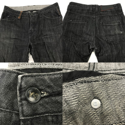 Y-3 K0M001 Denim Jeans Black Size 32