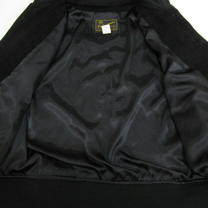 Cushman A-1 Goatskin Suede Jacket Black Size L