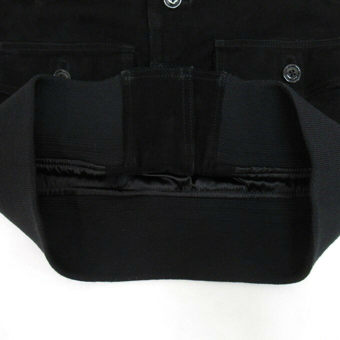 Cushman A-1 Goatskin Suede Jacket Black Size L