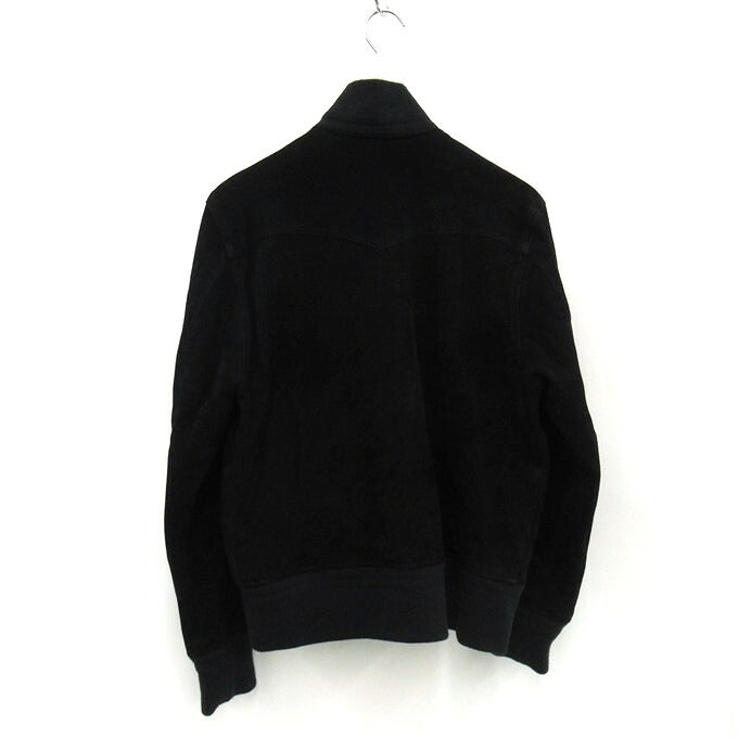 Cushman A-1 Goatskin Suede Jacket Black Size L