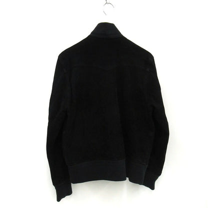 Cushman A-1 Goatskin Suede Jacket Black Size L