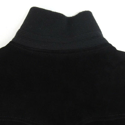 Cushman A-1 Goatskin Suede Jacket Black Size L