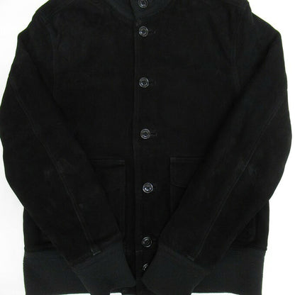 Cushman A-1 Goatskin Suede Jacket Black Size L