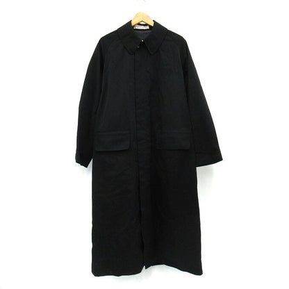 NICENESS 21SS RIDE Balmacaan Coat Black Size M