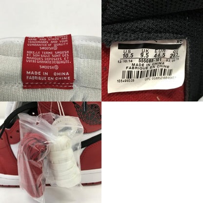 NIKE Air Jordan 1 Retro High OG "Chicago" Sneakers Size 28.5