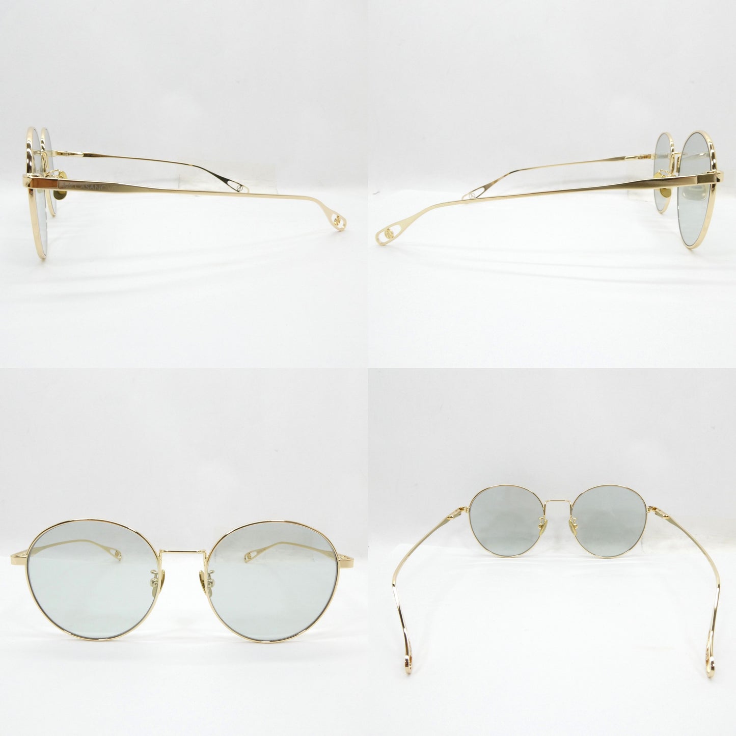 Mr CASANOVA TERRY Gold Light Lens Sunglasses Size ONE SIZE