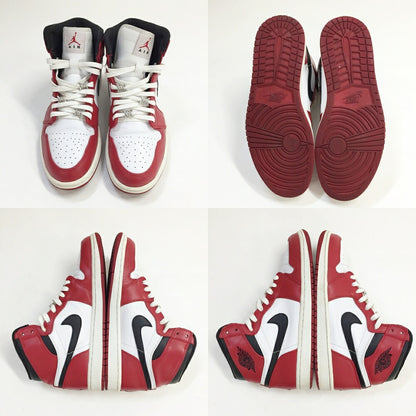 NIKE Air Jordan 1 Retro High "Chicago" Sneakers Size 10.5