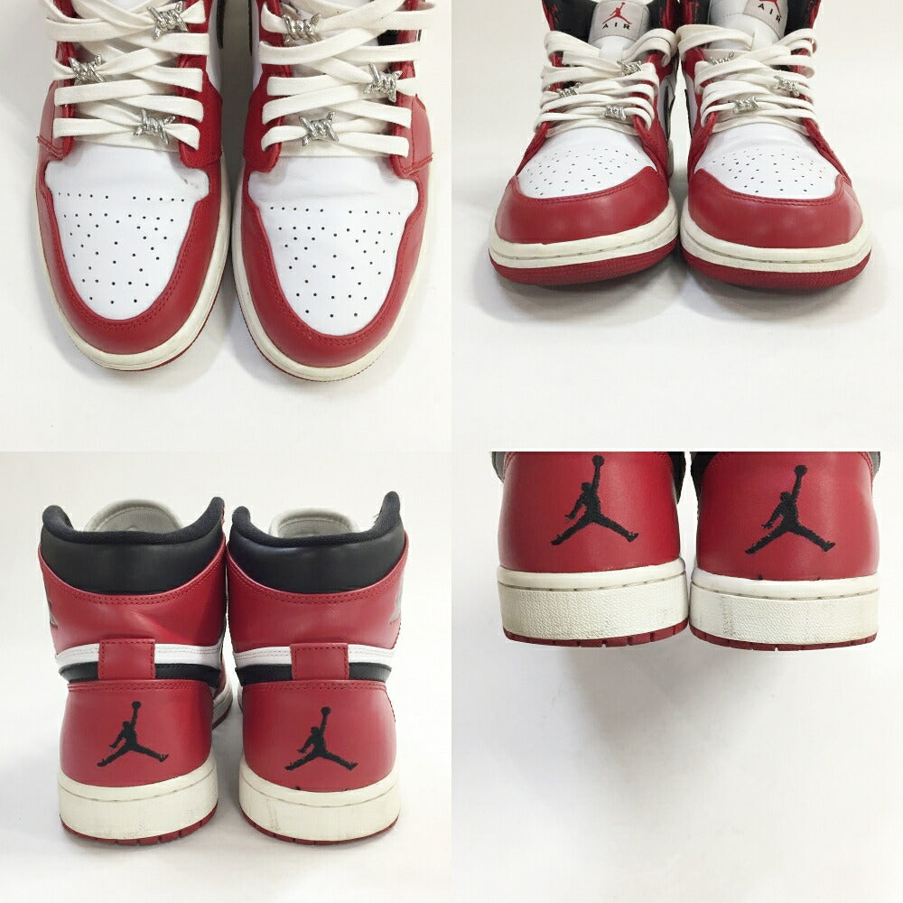 NIKE Air Jordan 1 Retro High "Chicago" Sneakers Size 10.5