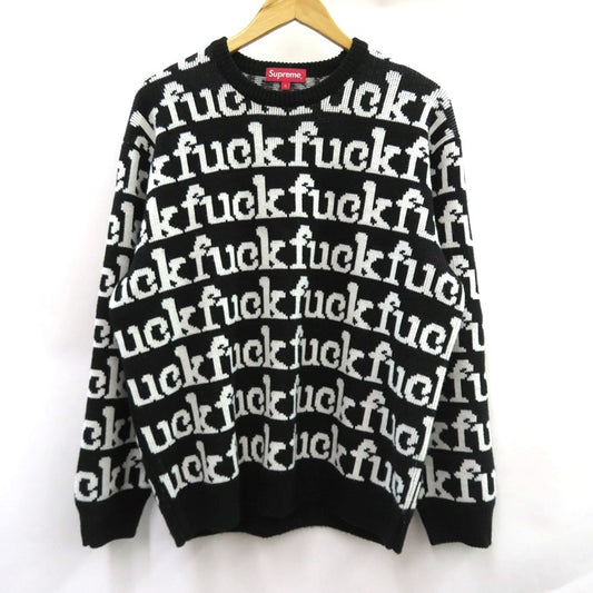 Supreme 22SS Fuck Sweater Multi Size L