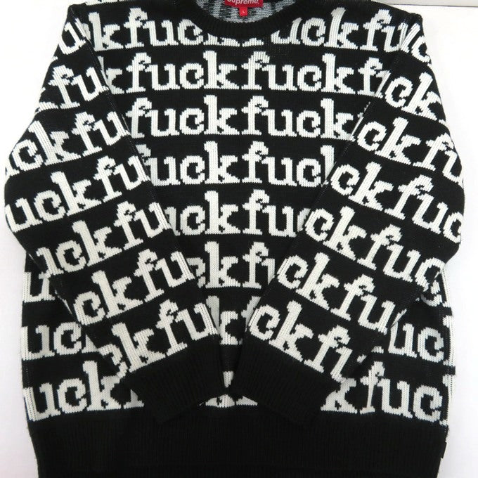 Supreme 22SS Fuck Sweater Multi Size L