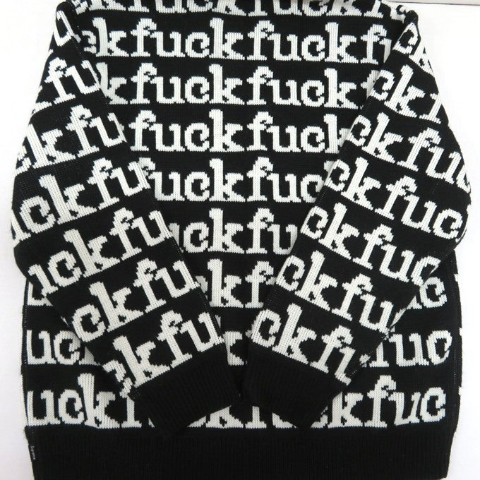 Supreme 22SS Fuck Sweater Multi Size L