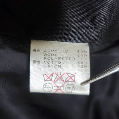 CALEE Acrylic Wool Native Shawl Collar Jacket Multi Size M