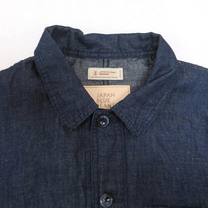 JAPAN BLUE JEANS Cotton Linen Denim Jacket Blue Size S