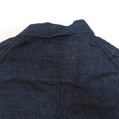 JAPAN BLUE JEANS Cotton Linen Denim Jacket Blue Size S