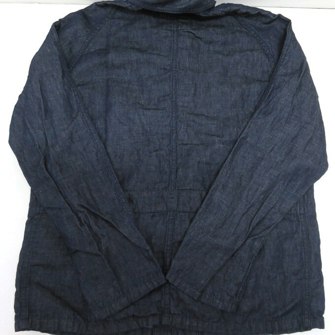 JAPAN BLUE JEANS Cotton Linen Denim Jacket Blue Size S