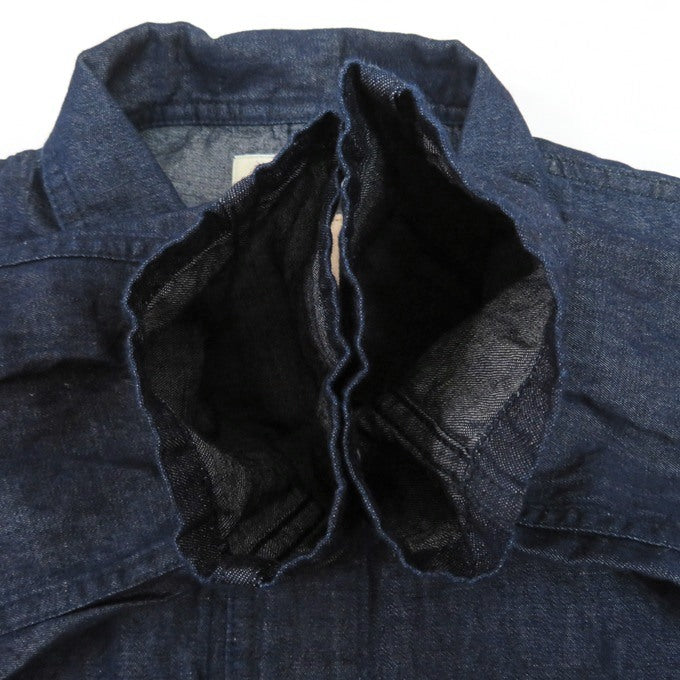JAPAN BLUE JEANS Cotton Linen Denim Jacket Blue Size S