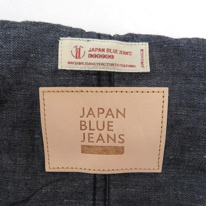 JAPAN BLUE JEANS Cotton Linen Denim Jacket Blue Size S