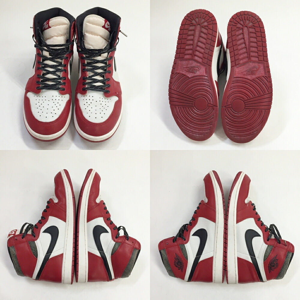 NIKE Air Jordan 1 Retro High OG "Chicago" Sneakers Size 11