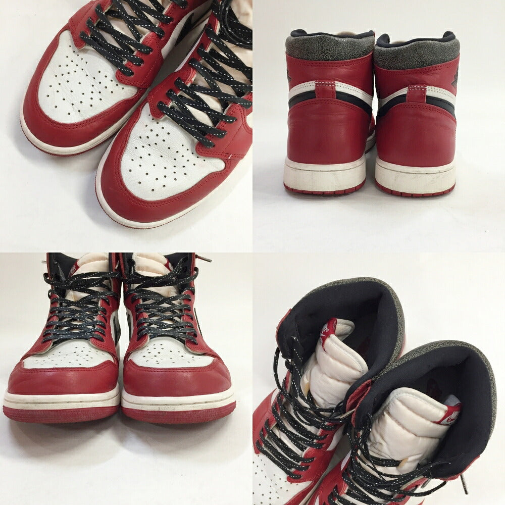 NIKE Air Jordan 1 Retro High OG "Chicago" Sneakers Size 11