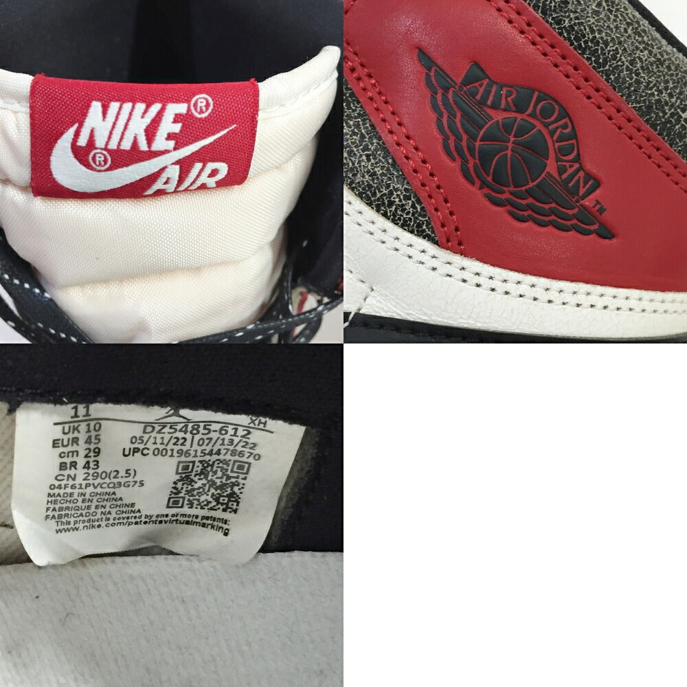 NIKE Air Jordan 1 Retro High OG "Chicago" Sneakers Size 11