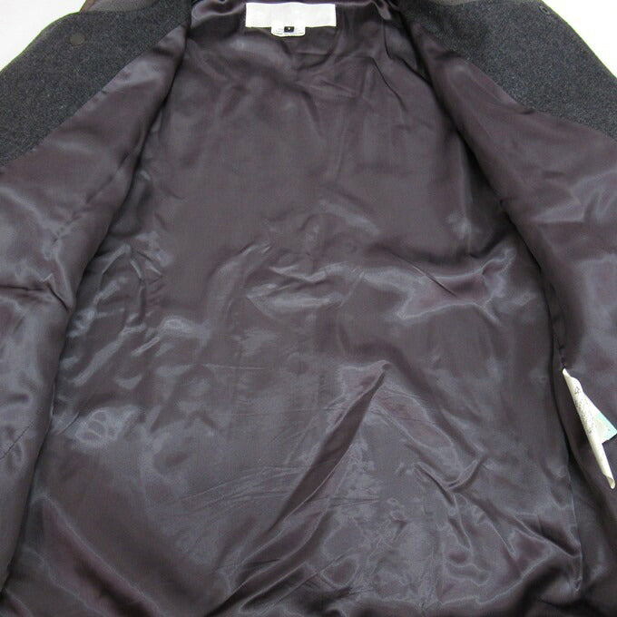 GANRYU Wool Fleece Jacket Gray Size S