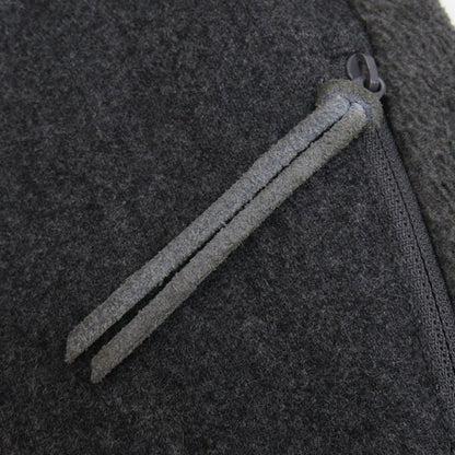 GANRYU Wool Fleece Jacket Gray Size S