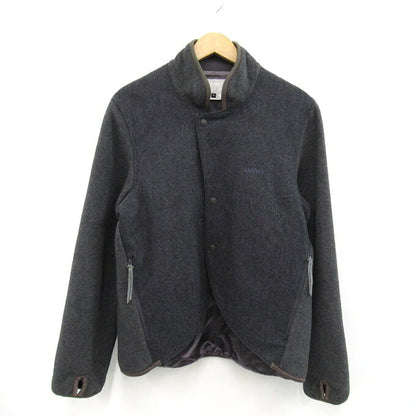 GANRYU Wool Fleece Jacket Gray Size S