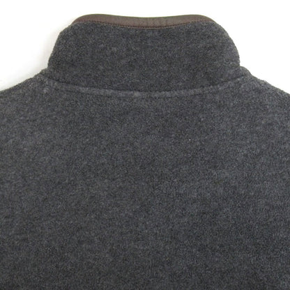 GANRYU Wool Fleece Jacket Gray Size S
