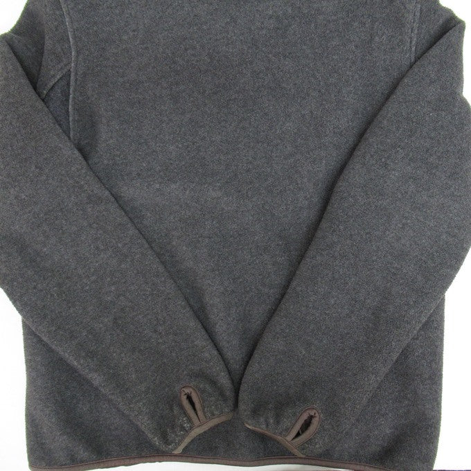 GANRYU Wool Fleece Jacket Gray Size S