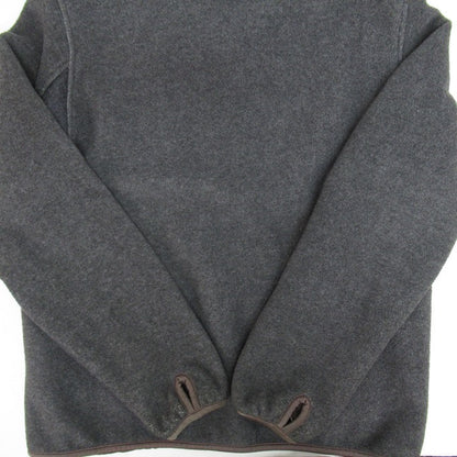 GANRYU Wool Fleece Jacket Gray Size S