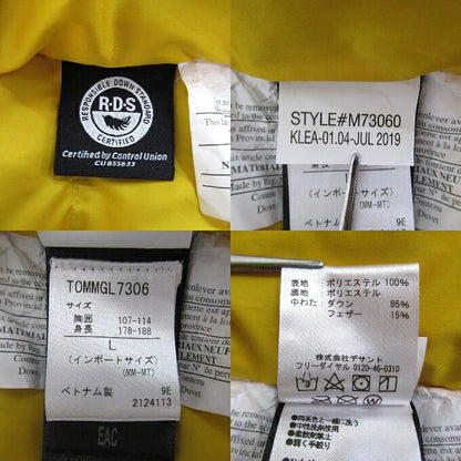 MARMOT Guides Down Hoody Jacket Yellow Red Size L