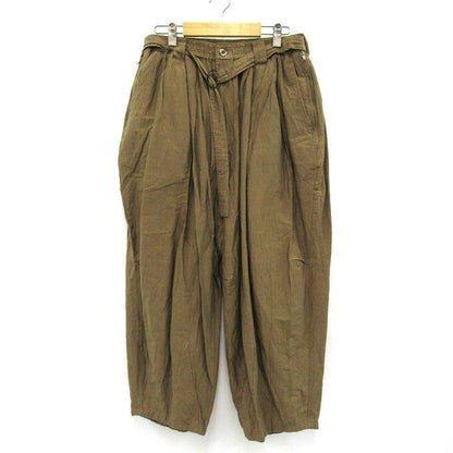 TIGHTBOOTH FURROW BALLOON PANTS Brown Size XL