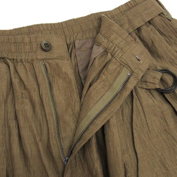 TIGHTBOOTH FURROW BALLOON PANTS Brown Size XL