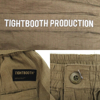 TIGHTBOOTH FURROW BALLOON PANTS Brown Size XL