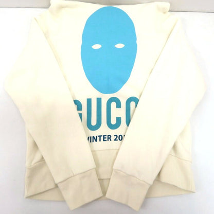 GUCCI 20SS Manifesto Pullover Hoodie Ivory Size XS