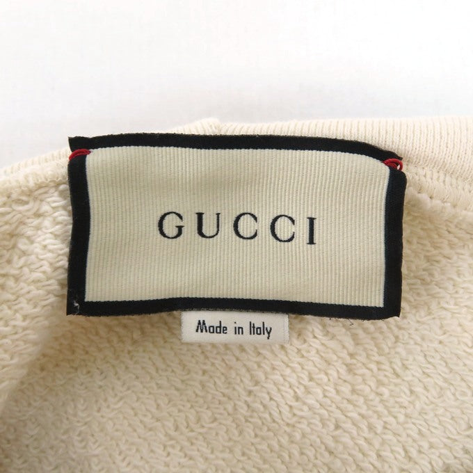 GUCCI 20SS Manifesto Pullover Hoodie Ivory Size XS