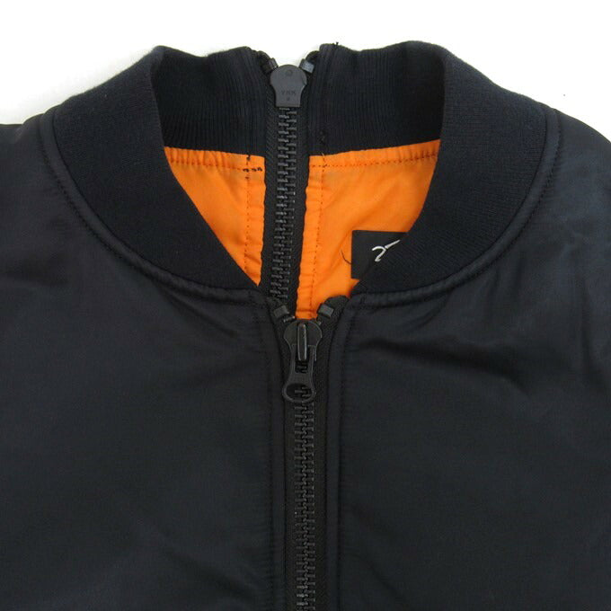 AMNJX 27CIRCUS MA-1 Bomber Jacket Black Size M