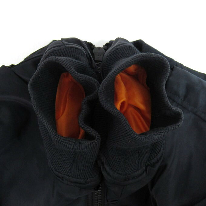 AMNJX 27CIRCUS MA-1 Bomber Jacket Black Size M