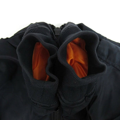 AMNJX 27CIRCUS MA-1 Bomber Jacket Black Size M