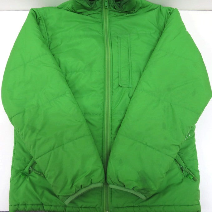 STUSSY Down Jacket Green Size L